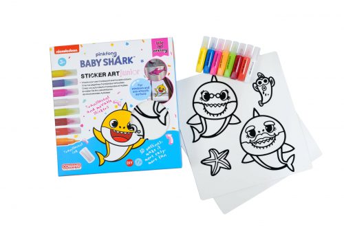 Rotuladores de gel Sticker Art Junior Baby Shark