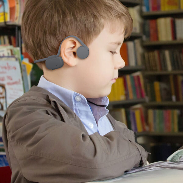 MyFirst Auriculares Headphones BC Wireless para niños tecnología infantil turquesa gris