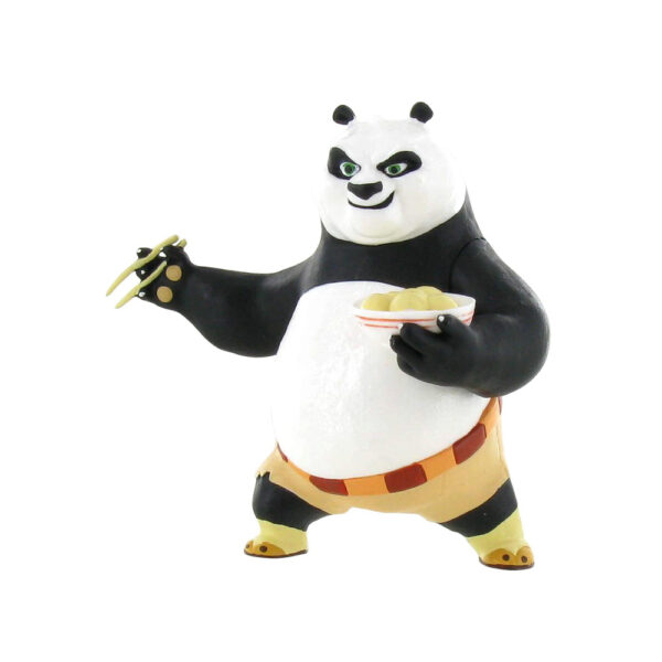 figuras de kung fu panda películas panda po comiendo mono tigresa maestro shifu figuras de colección infantil