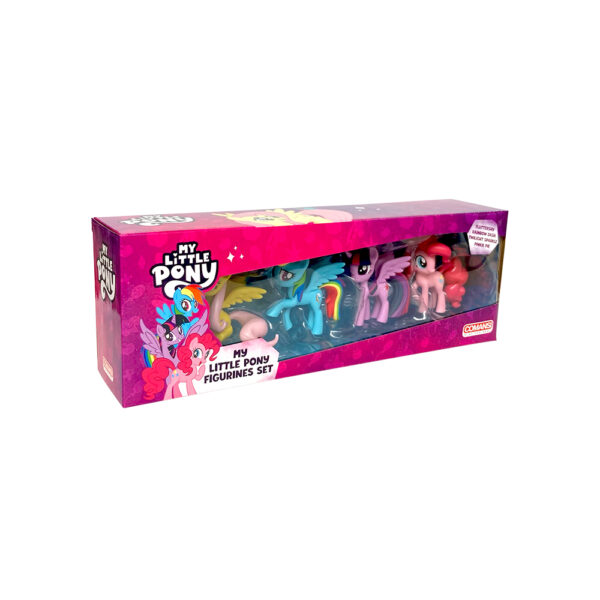Set figuras my little pony para niñas serie película ponies Twilight Sparkle Fluttershy pinppie pie rainbow dash