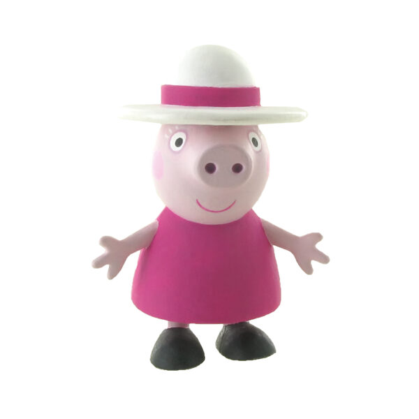 set de figuras familia peppa Pig serie juguetes infantiles figuras de colección grandma pig