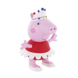 set de figuras familia peppa Pig serie juguetes infantiles figuras de colección peppa bailarina