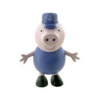 set de figuras familia peppa Pig serie juguetes infantiles figuras de colección grandpa pig
