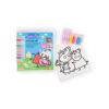 rotuladores de gel sticker art junior decoración ventanas infantil para niños Peppa Pig